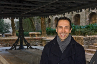 Città Alta, via Mario Lupo, accanto all'antico lavatoio: Andrea Locati, Capo Servizio Promozione