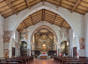 Bergamo, Città alta, Church of S. Michele al Pozzo Bianco: interior.
Bergamo (BG), Lombardia -