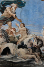 Medici Riccardi Palace, Gallery of Mirrors (or Room Luca Giordano): “Neptune and Amphitrite”.