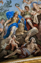 Medici Riccardi Palace, Gallery of Mirrors (or Room Luca Giordano): “The Allegory of Fortitude”,