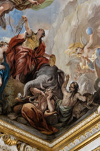 Medici Riccardi Palace, Gallery of Mirrors (or Room Luca Giordano): “The Allegory of Temperance”,