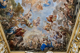 Medici Riccardi Palace, Gallery of Mirrors (or Room Luca Giordano): view of the western side of