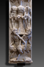 The “funeral monument of San Giovanni Gualberto”, founder of the Vallombrosan Order. Artwork by