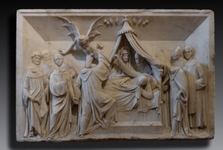 Elements of the “funeral monument of San Giovanni Gualberto”, founder of the Vallombrosan Order.