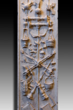 The “funeral monument of San Giovanni Gualberto”, founder of the Vallombrosan Order. Artwork by