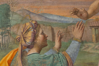 “Noli me Tangere”, di Francesco Cristofano, conosciuto come Franciabigio, affresco staccato, dalla