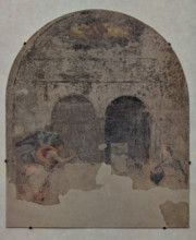 “Annunciazione”, di Andrea del Sarto, affresco strappato dallo sdrucciolo di Orsanmichele a