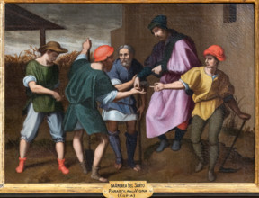 “Parabola della Vigna: la Mercede”, di scuola toscana, da Andrea del Sarto, seconda metà del XVI