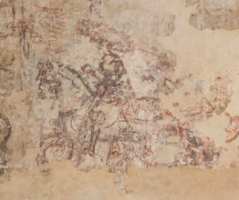Ducal Palace, Hall of the Popes, south-east wall: “Tournament of Knights” or “Tournament-Battle