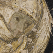 Palazzo Ducale, sala del Pisanello, parete sud-est: “Torneo-battaglia di Louvezerp”,  1430-1433, di