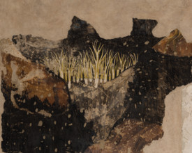 Palazzo Ducale, Pisanello room, south-west wall: “Tournament-Battle of Louvezerp”, 1430-1433, by