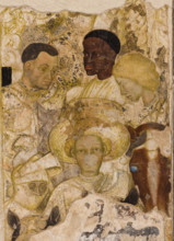 Palazzo Ducale, Pisanello room, north-east wall: “Tournament-Battle of Louvezerp”, 1430-1433, by