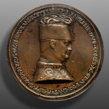 “Filippo Maria Visconti”, bronze medal, by Pisanello (Antonio di Puccio Pisano), 1441.
Castello