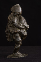 Collezione Assicoop Unipol, inv. n° 860: 
Ermenegildo Luppi: “Fillette et son chien”;
(bronzo, h