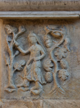 Fidenza, Duomo (Cattedrale di San Donnino), abside: “il mese di settembre o il segno zodiacale