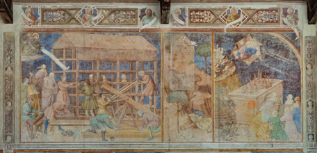 Pisa, Camposanto monumentale:
“Arca di Noè”, ”Diluvio Universale” e “Sacrificio che Noè offre a