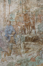 Pisa, Camposanto monumentale:
“Incontro di Esaù e Giacobbe - Ratto di Dina ”, affreschi di Benozzo