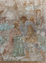 Pisa, Camposanto monumentale:
“Incontro di Esaù e Giacobbe - Ratto di Dina ”, affreschi di Benozzo