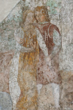 Pisa, Camposanto monumentale:
“Incontro di Esaù e Giacobbe - Ratto di Dina ”, affreschi di Benozzo