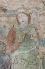 Pisa, Camposanto monumentale:
“La Verga di Aronne e il serpente di bronzo”,  affreschi di Benozzo