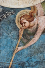 Pisa, Camposanto monumentale:
“Giudizio Universale”.  Affreschi di Buonamico Buffalmacco,