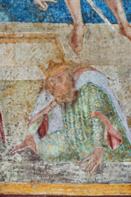 Pisa, Camposanto monumentale:
“Giudizio Universale”.  Affreschi di Buonamico Buffalmacco,