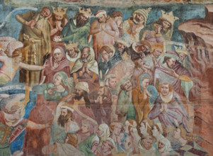 Pisa, Monumental Cemetery: "The Last Judgement”. Frescoes by Buonamico Buffalmacco, 1336/1341