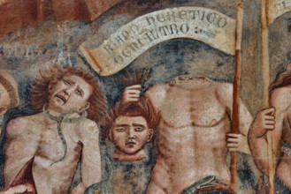 Pisa, Monumental Cemetery: “Hell”. Frescoes by Buonamico Buffalmacco, 1336/1341.
Detail showing