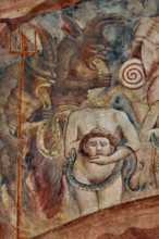 Pisa, Monumental Cemetery: “Hell”. Frescoes by Buonamico Buffalmacco, 1336/1341.
Detail showing