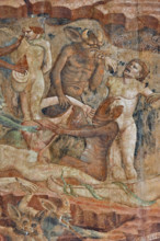 Pisa, Monumental Cemetery: “Hell”. Frescoes by Buonamico Buffalmacco, 1336/1341.
Detail with the