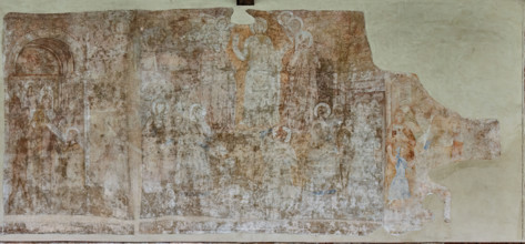Pisa, Camposanto monumentale:
“ Tentazioni e miracoli di San Ranieri”, affresco di Andrea di