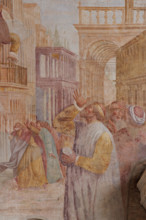 Pisa, Monumental Cemetery: 
"Elijah's Warning and the Death of King Uzziah”, frescoes by