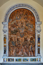 Pisa, Monumental Cemetery, Aulla Chapel:
“Assumption between Saints and Prophets,” altarpiece by