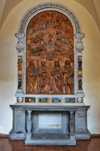 Pisa, Monumental Cemetery, Aulla Chapel:
“Assumption between Saints and Prophets,” altarpiece by