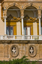 Palermo, Palazzo Reale o Palazzo dei Normanni, Torre di Porta Nuova:particolare del lato verso