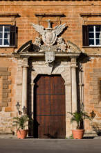 Palazzo Reale (Palazzo dei Normanni), fronte Nord-Est:
Palazzo Reale o "dei Normanni", Palermo