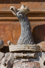 Palazzo Reale (Palazzo dei Normanni), fronte Nord-Est:
Palazzo Reale o "dei Normanni", Palermo