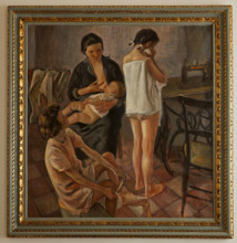 Palermo, The Royal Palace or Palazzo dei Normanni (Palace of the Normans), Studio Alaimo: oil