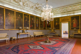 Palermo, Palazzo Reale o Palazzo dei Normanni, Appartamento Reale, Sala dei Viceré: veduta