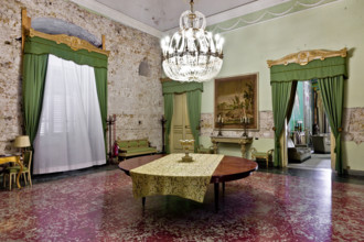 Palermo, Palazzo Reale o Palazzo dei Normanni, Appartamento Reale, Sala muri scrostati o Sala ex