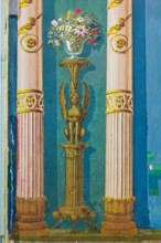 Palermo, Palazzo Reale o Palazzo dei Normanni, Appartamento Reale, Sala Pompeiana: particolare con