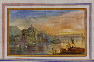 Palermo, Palazzo Reale o Palazzo dei Normanni, Appartamento Reale, Sala Rossa, la volta: