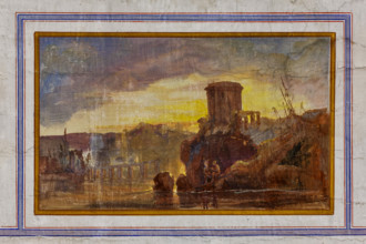 Palermo, Palazzo Reale o Palazzo dei Normanni, Appartamento Reale, Sala Rossa, la volta: