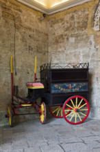 Palermo, Palazzo Reale o Palazzo dei Normanni, androne di ingresso al cortile Maqueda dalla piazza