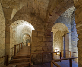 Palermo, Palazzo Reale o Palazzo dei Normanni, ala Montalto: le segrete.

[ENG]
Palermo, The