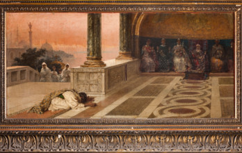 Palermo, Palazzo Reale o Palazzo dei Normanni, R1, commissioni: dipinto di stile orientalista