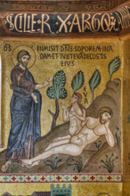 Palermo, Palazzo Reale o Palazzo dei Normanni,  Cappella Palatina (Basilica), ciclo di mosaici