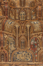 Palermo, Palazzo Reale o Palazzo dei Normanni,  Cappella Palatina (Basilica), navata centrale: