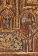 Palermo, Palazzo Reale o Palazzo dei Normanni,  Cappella Palatina (Basilica), navata centrale: