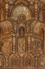 Palermo, Palazzo Reale o Palazzo dei Normanni,  Cappella Palatina (Basilica), navata centrale: